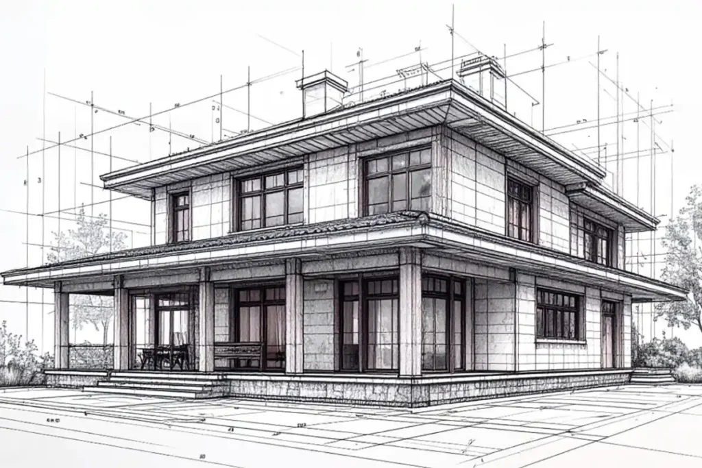 Best Construction Company in Lahore Building Structure Drawing
